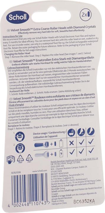 Produktbild Scholl Hornhautentferner Ersatzrollen (2 x)