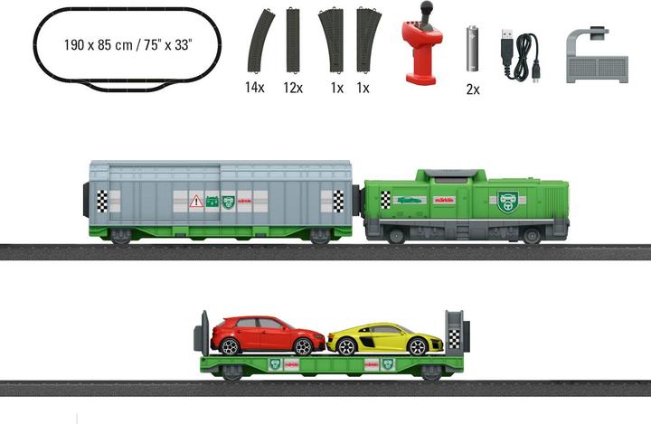 Produktbild Märklin my world 29347 - Startpackung Autotransport (Spur H0)