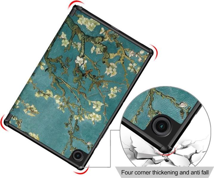 Produktbild Cover-Discount Galaxy Tab A8 10.5 - Tri-fold Smart Case Blüten (Galaxy Tab A8)