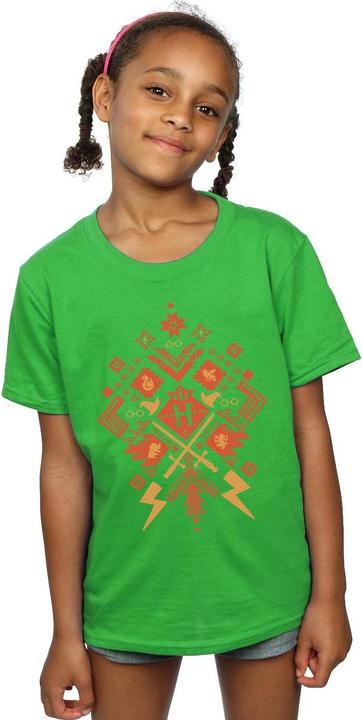 Image du produit - T-shirt CHRISTMAS FAIR ISLE - Fille (140, 146)