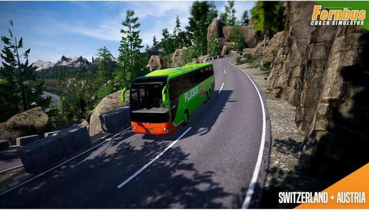 Produktbild Aerosoft Fernbus Simulator - Austria/Switzerland (PC, Multilingual)