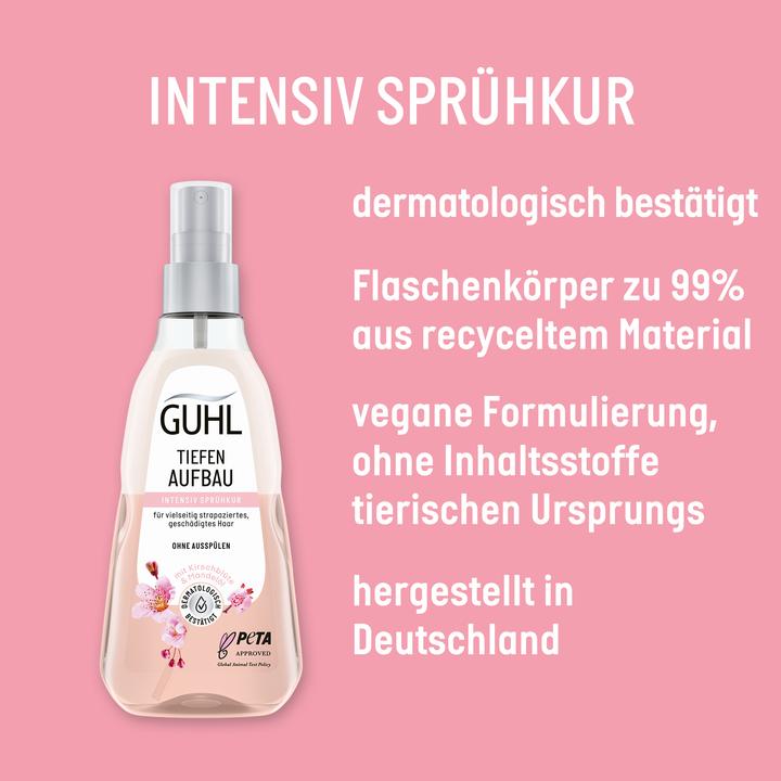 Immagine prodotto Guhl Trattamento intensivo spray per capelli stressati e danneggiati (180 ml) (180 ml)