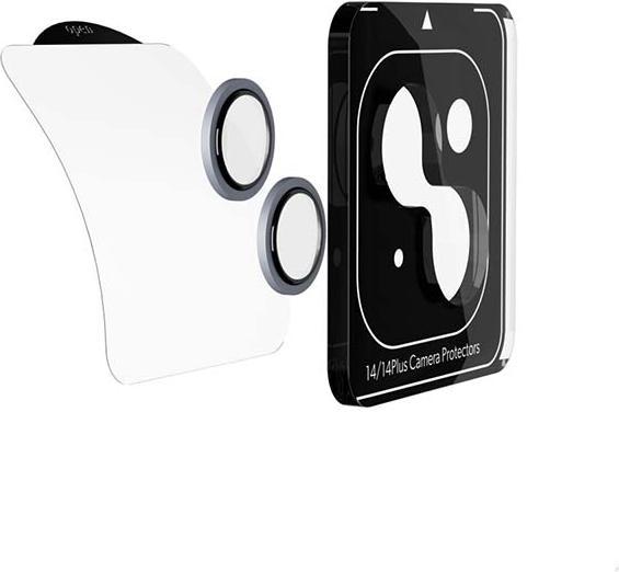 Image du produit Epico Protecteur de lentille en aluminium pour Apple iPhone 14 / 14 Plus (6,1") - starlight (1 pièce(s), Apple iPhone 14 Plus, Apple iPhone 14)
