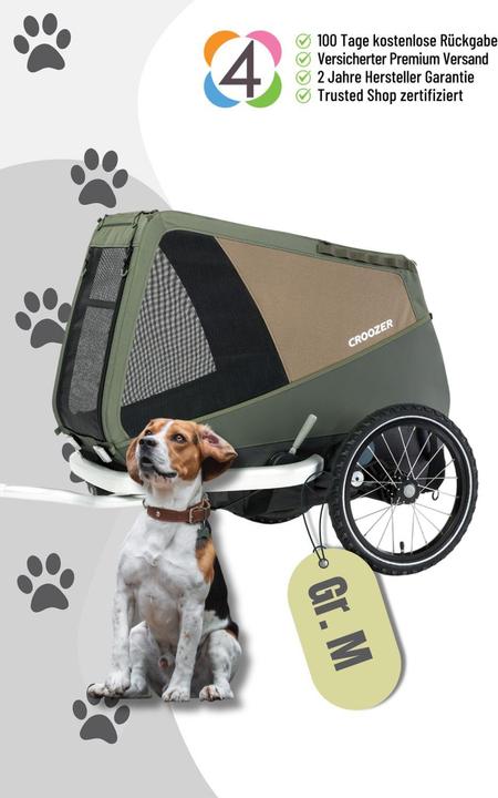 Actual product image Croozer Remorque Dog Enna