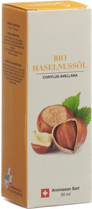 Actual product image AromaSan Organic hazelnut oil (50ml) (Body cream, 50 ml)