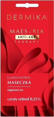 Dermika Maestria Anti-Age Therapy Luxury Repair Mask mit reinem Retinol 025 - 7g