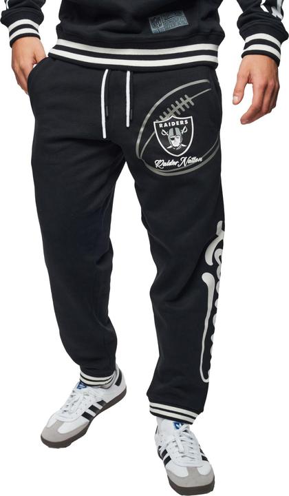 Immagine prodotto Recovered Re:pantaloni della tuta in pile Jogger coperti - Las Vegas Raiders (L)