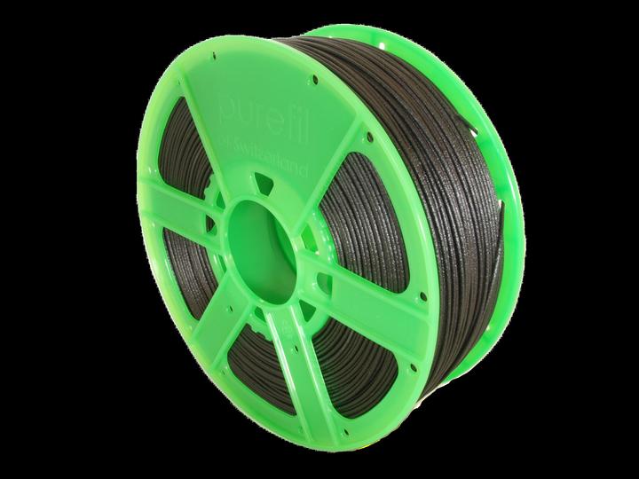 Produktbild Purefil Filament (PC, 1.75 mm, 1000 g, Schwarz)