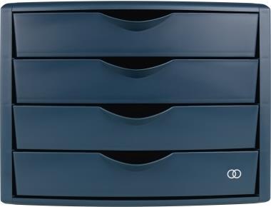 Produktbild Soennecken Schubladenbox oeco 1615 blau (A4)