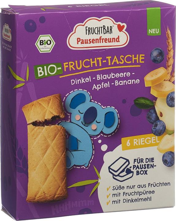 Apfel, Blaubeere, Banane