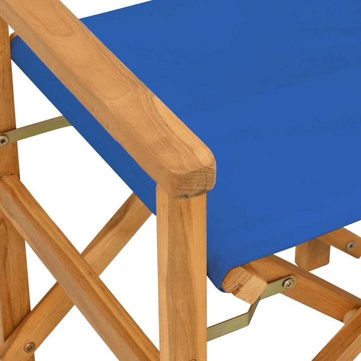 Immagine prodotto VidaXL Sedie da regista 2 pezzi. Teak pieghevole