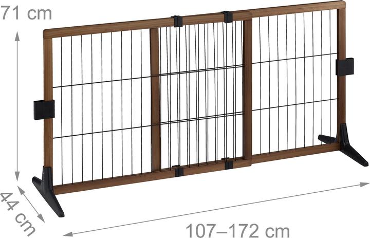 Actual product image Relaxdays Barrier grid (172 cm)