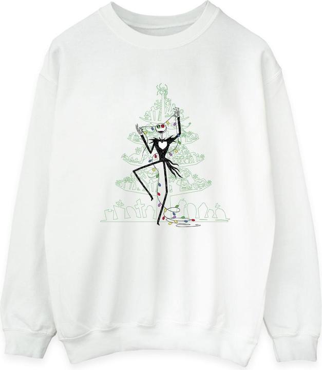 Produktbild Disney The Nightmare Before Christmas Tree Green Sweatshirt (5XL)
