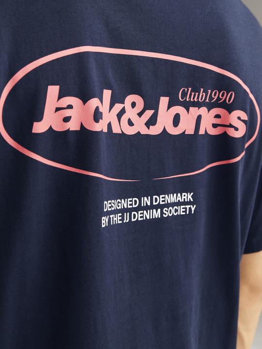 Actual product image Jack & Jones Jjebradley Graphic Tee Ss O-Neck Noos (S)