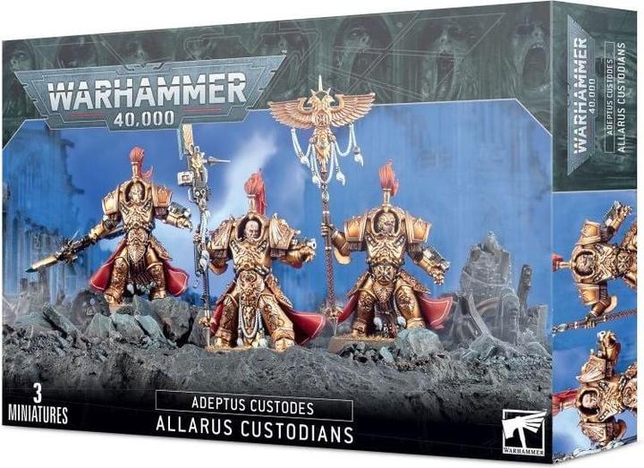 Actual product image Games Workshop Allarus Custodians - Vexilus Praetor / Shield-Captain in Allarus Terminator Armour