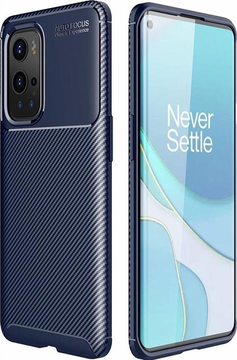 Actual product image Screenguard OnePlus 9 Pro Cover Carbon Design TPU Case (OnePlus 9 Pro)
