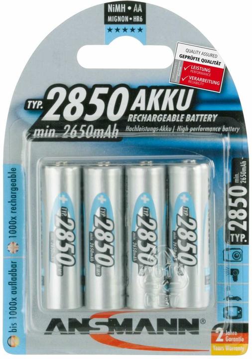 Ansmann AA (4 Stk., AA, 2650 mAh)