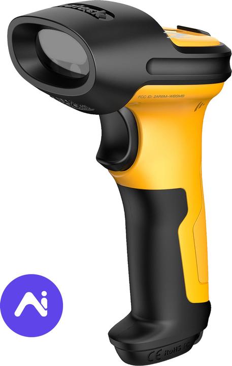 Produktbild Inateck Barcodescanner P6-AI yellow (BCST-P6-AI yellow)