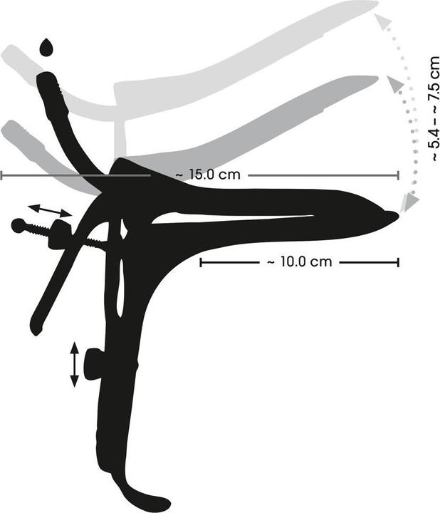 Image du produit Fetish Collection Speculum avec tube d'air et de liquide