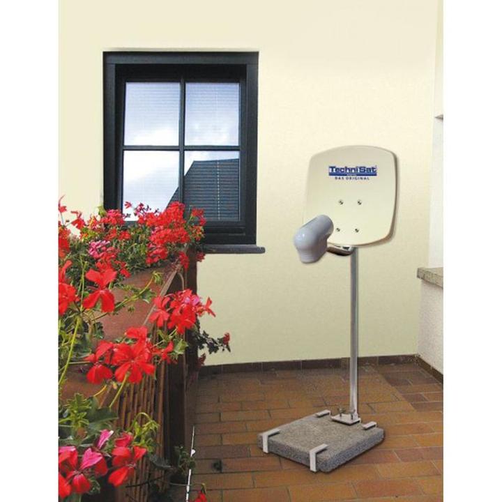 Image du produit TechniSat Support de balcon pour DigiDish 45 (Miroirs + antennes Montage)