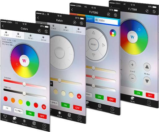 Produktbild Lumina Swiss LED-Streifen-Set Multicolor 10m Pure Outdoor+ Smartphone (Mehrfarbig, 1000 cm, Outdoor)
