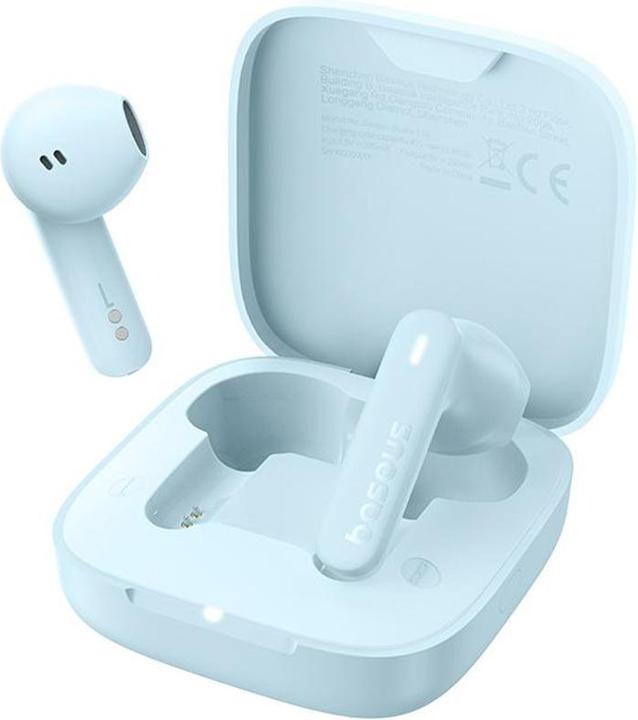 Produktbild Baseus Bowie E16 Kopfhörer True Wireless Earphones im Ohr Anrufe/Musik USB Typ-C Bluetooth Blau (6 h, Kabellos)