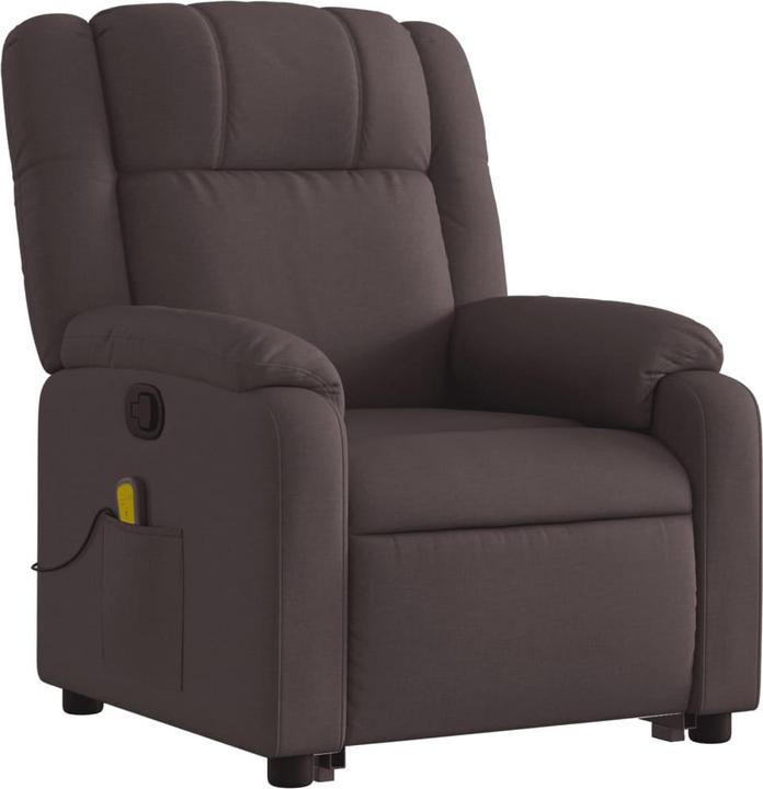 Actual product image VidaXL Massage chair with stand-up aid fabric