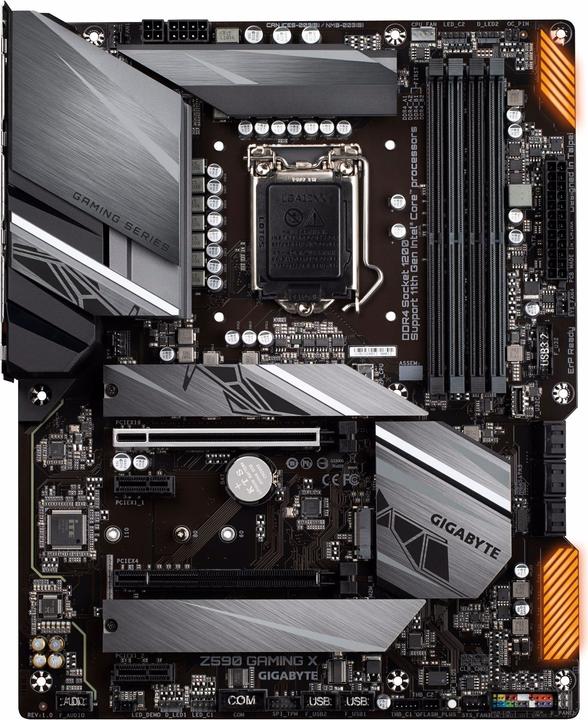 Produktbild Gigabyte Z590 GAMING X (LGA 1200, Intel Z590, ATX)