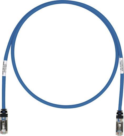 Actual product image Panduit TX6A, 10Gig, Cat6A, 3m network cable Blue S/FTP (S-STP) (CAT6a, 3 m)