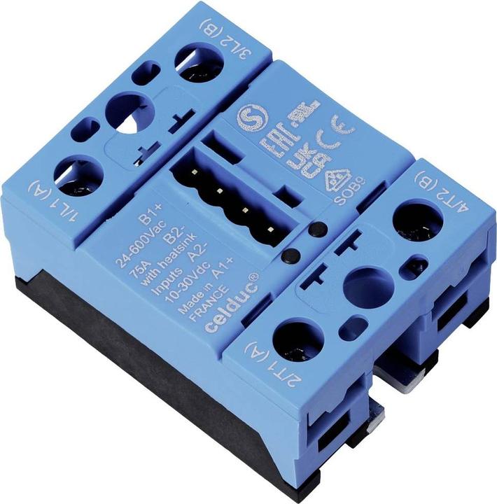 Actual product image Celduc Solid state relay SOB865660 50 A Switching voltage (max.): 600 V/AC 1 pc.