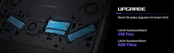 Image du produit ASUS ROG Zephyrus G14 RTX 5070 Ti (14", AMD Ryzen AI 9 HX 370, 64 Go, 2000 Go, DE)