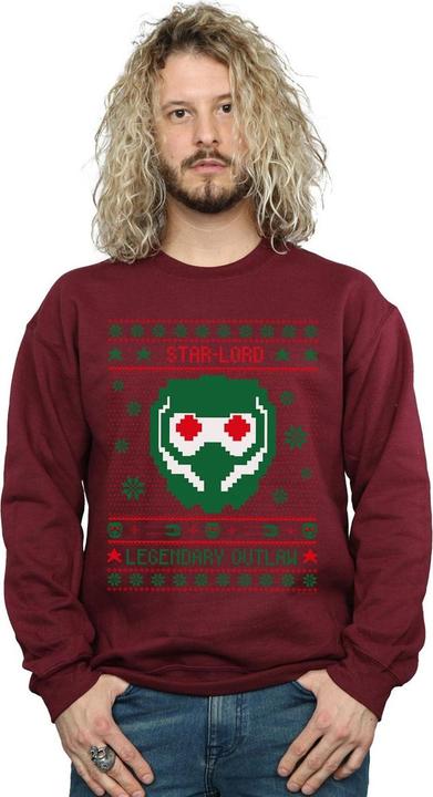 Immagine prodotto Guardians Of The Galaxy Vol. 2 Star Lord Fair Isle Felpa Uomo (XXL)