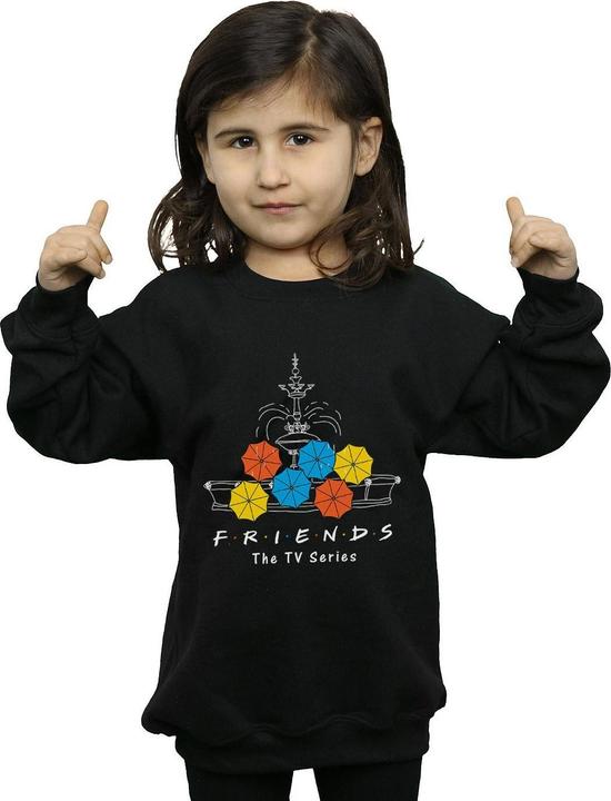 Produktbild Friends Fountain And Umbrellas Sweatshirt Mädchen (140, 146)