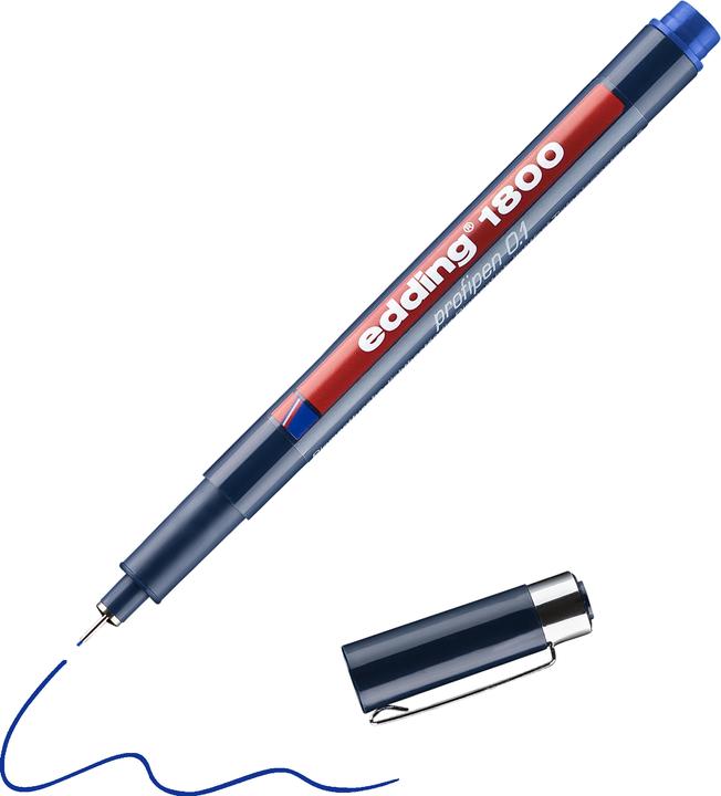Produktbild Edding Faserzeichner Profipen 1800 (Grün, 1 x)