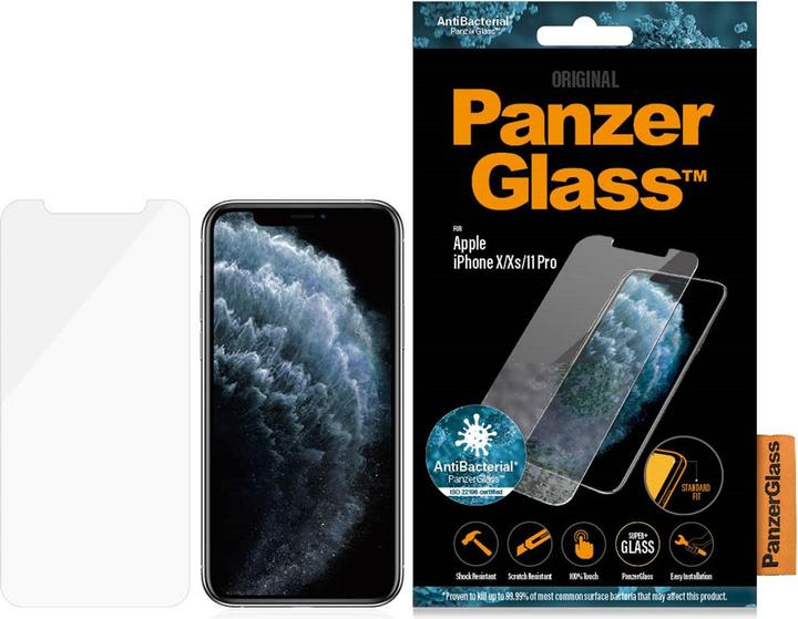 Actual product image PanzerGlass standard fit (1 Piece, Apple iPhone 11 Pro)