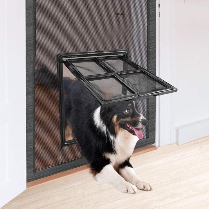 Actual product image Enjoying Haustierklappe mit Fliegengitter (Magnetic cat flap)