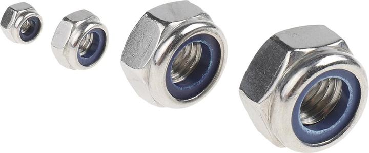 Image du produit Rs Pro Assortiment d'écrous A4 M3 - M12 (M10, M12, M3, M4, M5, M6, M8)