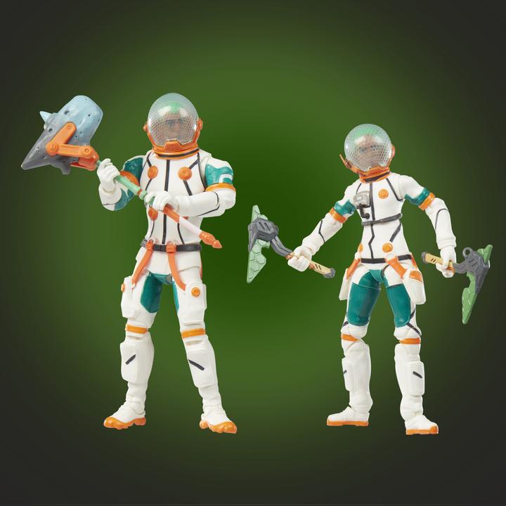 Actual product image Fortnite Hasbro Victory Royale Series Deo and Siona Battle Royale Pack, 15 cm tall figures to
