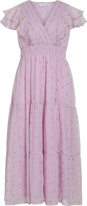 Vila V-Ausschnitt Midikleid (38)