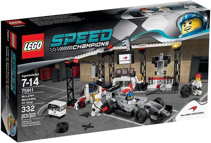 Produktbild LEGO Speed Champions - McLaren Mercedes Boxenstopp (75911, LEGO Speed Champions)