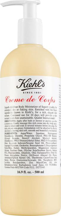 Image du produit Kiehl's Crème pour le corps (Crème pour le corps, 500 ml)