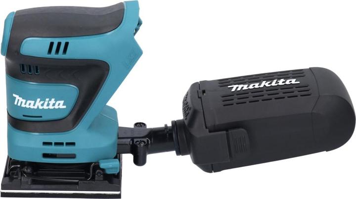Produktbild Makita DBO 481 RTJ Akku Schwingschleifer 18 V 112 x 102 mm + 2x Akku 5,0 Ah + Ladegerät + Makpac (Schwingschleifer)