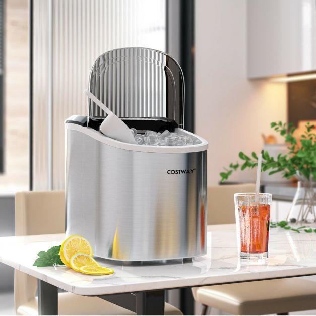 Immagine prodotto Costway Gelatiera 12Kg/24h, argento