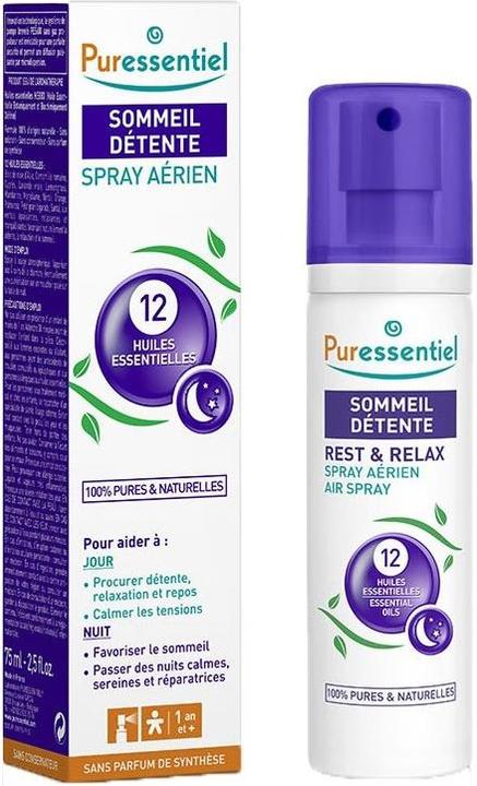 Immagine prodotto Puressentiel Spray per il sonno e il relax con 12 oli essenziali