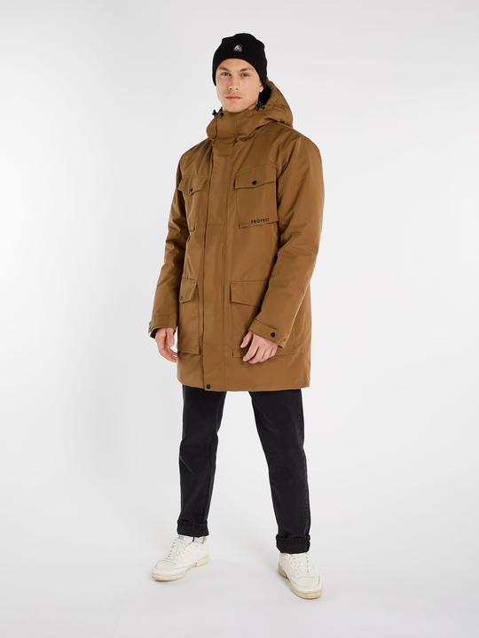 Image du produit Protest Veste Homme MELTIN 10K Imperméable Et Respirante Sans PFC Beige L (L)