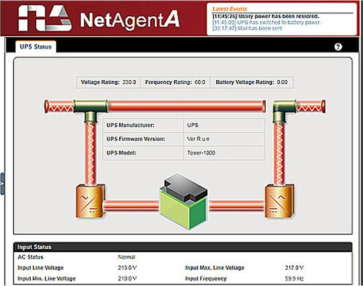 Image du produit Roline Carte LineSecure III Web/SNMP, interne, slot card
