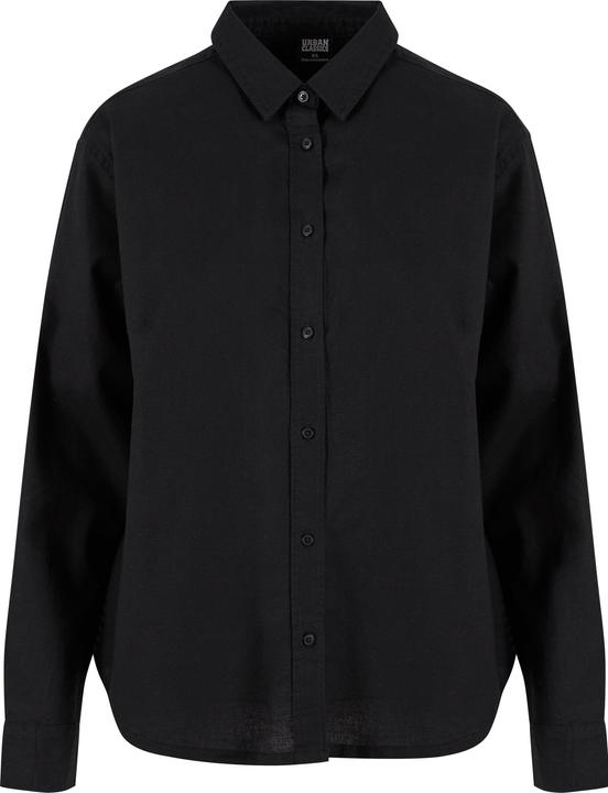 Urban Classics Ladies Linen Mixed Oversized Shirt - 165597