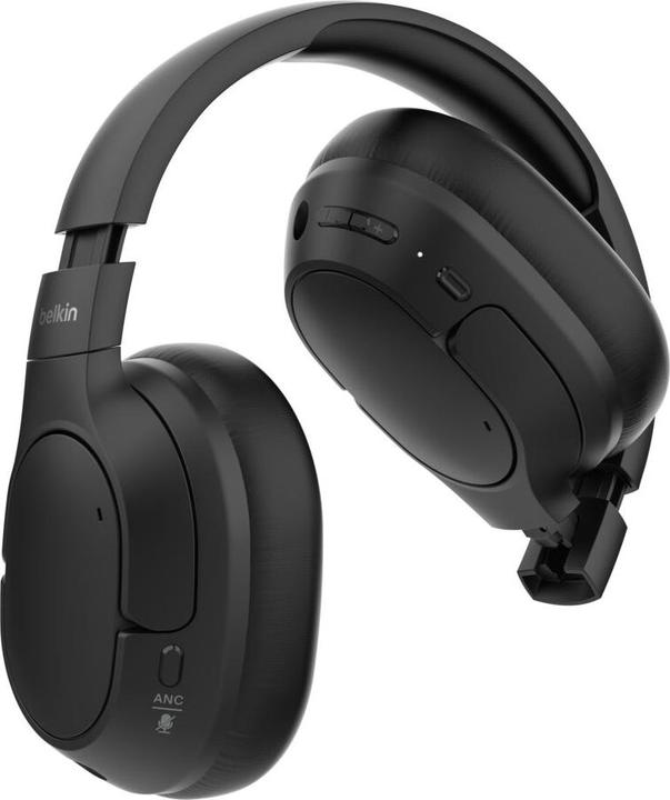 Belkin Soundform Noise Cancel Headphone Blk (ANC, 60 h, Kabellos)