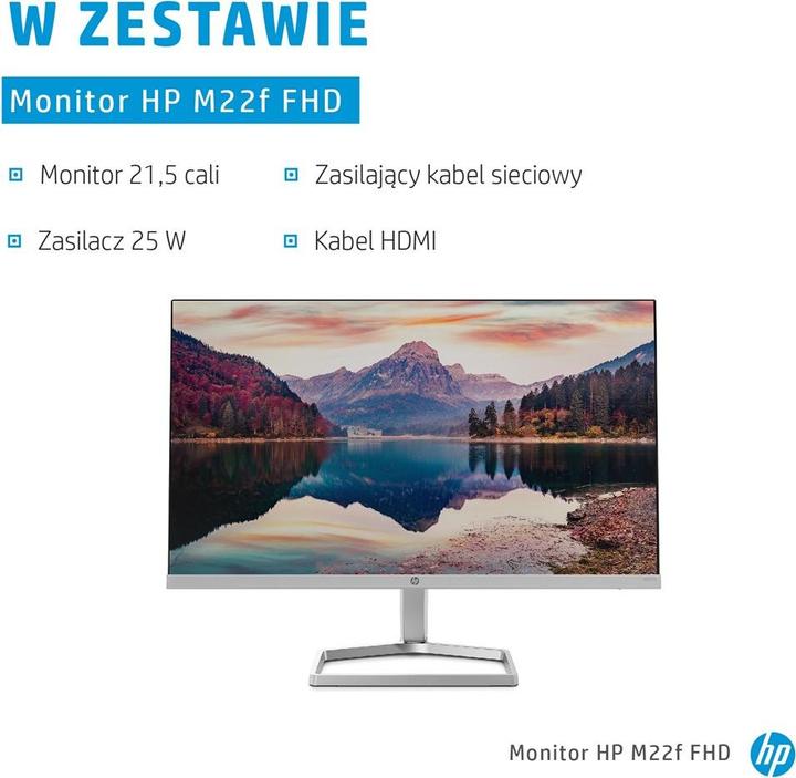 Image du produit HP M22f (1920 x 1080 pixels, 21.50")
