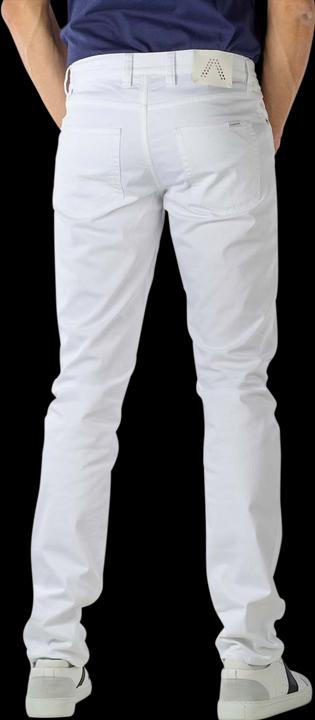 Image du produit Alberto Jeans Pipe T400 blanc (W32/L32)